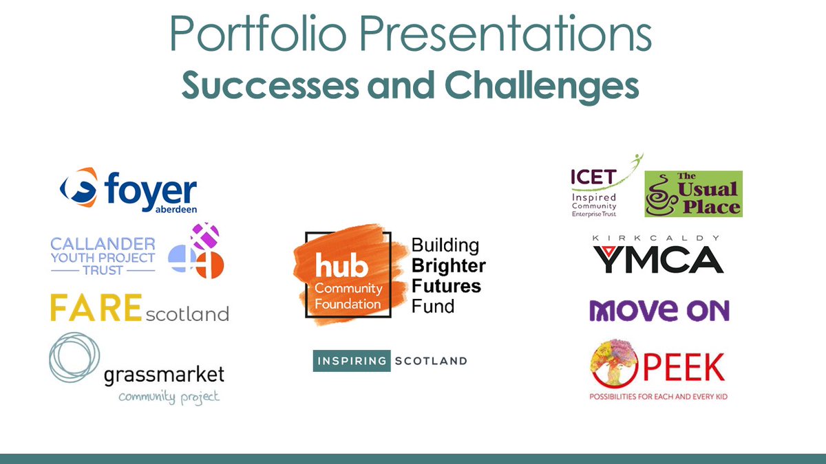 Building Brighter Futures in person portfolio event today with thanks to @CMS_Scotland for hosting @svnscotland . We will celebrate success and share challenges faced by YP and #charities in Scotland today with HCF trustees & guests @jrf_uk @maureen0207 🙏#nevermoreneeded #HCF