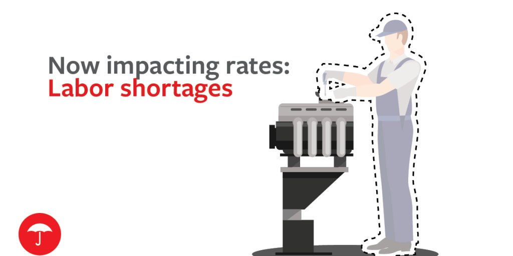 ChichesterIns's tweet photo. There are many factors influencing auto insurance rates. One is the lack of available workers: labor shortages are impacting the industry. Learn more. https://t.co/JmfJNTJSMe https://t.co/YoSO0JqoQL