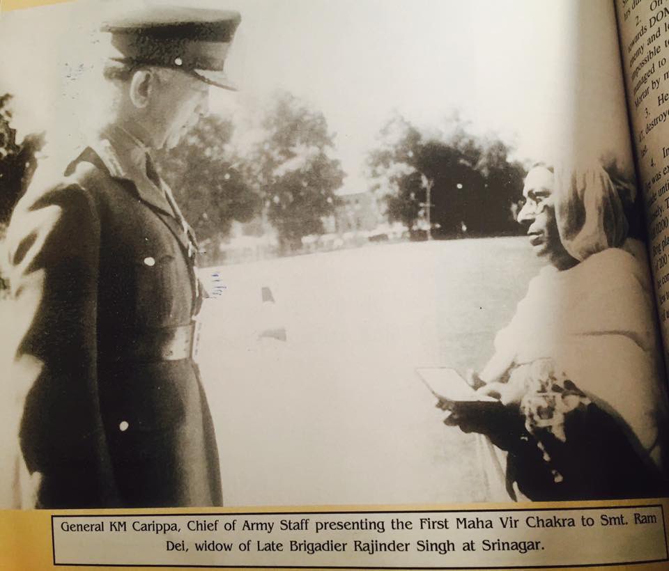 Paying homage to Brigadier Rajinder Singh Jamwal, the first Mahaveer Chakra (posthumous) recipient o...