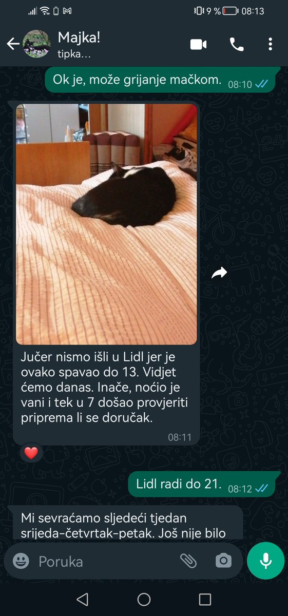 Roditelji ne mogu u Lidl, MAČKA SPAVA.