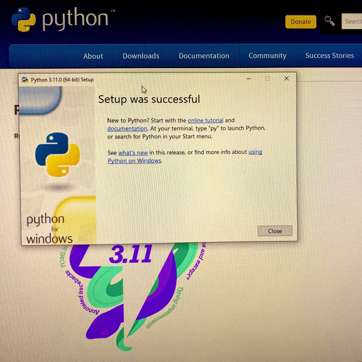 xmslyz's tweet image. Pewnie nawet nie poczuję różnicy mając na uwadze mój stopień zaawansowania 😅 #python311