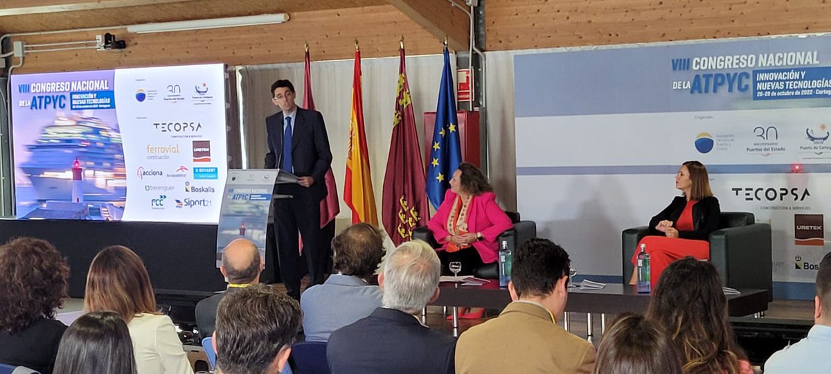 atpyc_pianc's tweet photo. Arranca el VIII Congreso Nacional de la ATPYC, en Cartagena, desde hoy y hasta el 28 de octubre. 

El lema de esta edición es "INNOVACIÓN Y NUEVAS TECNOLOGÍAS" https://t.co/rrBaSXRbMS