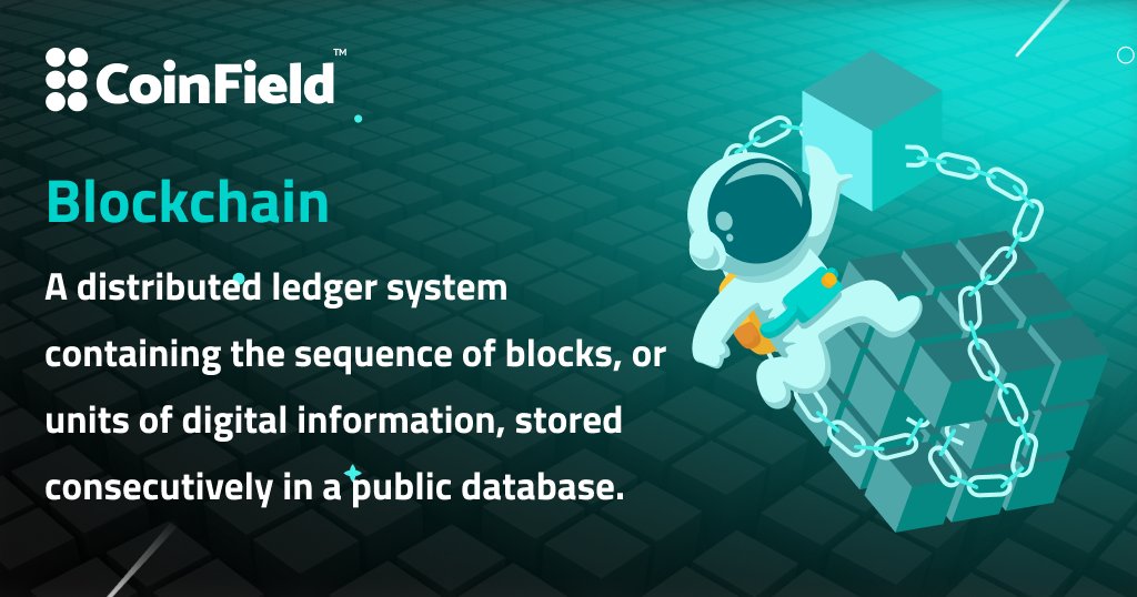 CoinFieldEX's tweet photo. 🧑‍💻 A disruptive technology which is loved by #techies and #businessgurus alike, #blockchain is here to stay. 
Why is #blockchain becoming so popular?
✅ Secure transactions
✅ Reduce compliance costs
✅ Speedy data transfer and processing
📣 Retweet if you love #blockchain🚀 https://t.co/vzSsuDRshp
