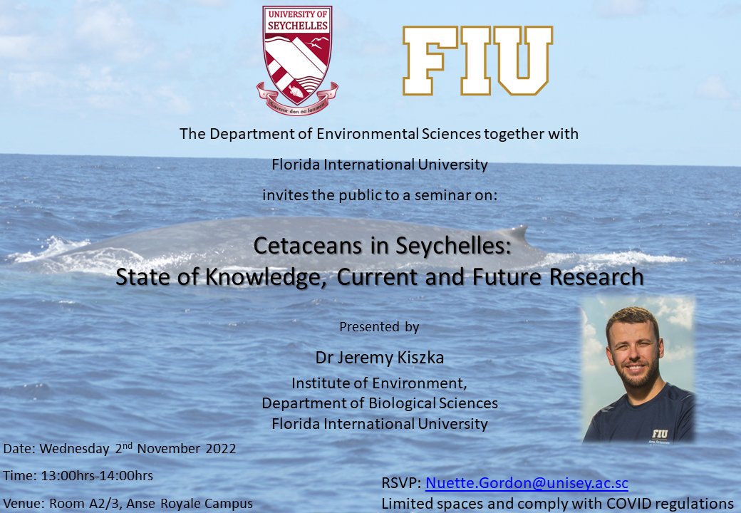 UniofSeychelles's tweet photo. 📣SEMINAR ALERT📣 https://t.co/UuwUteJAK0