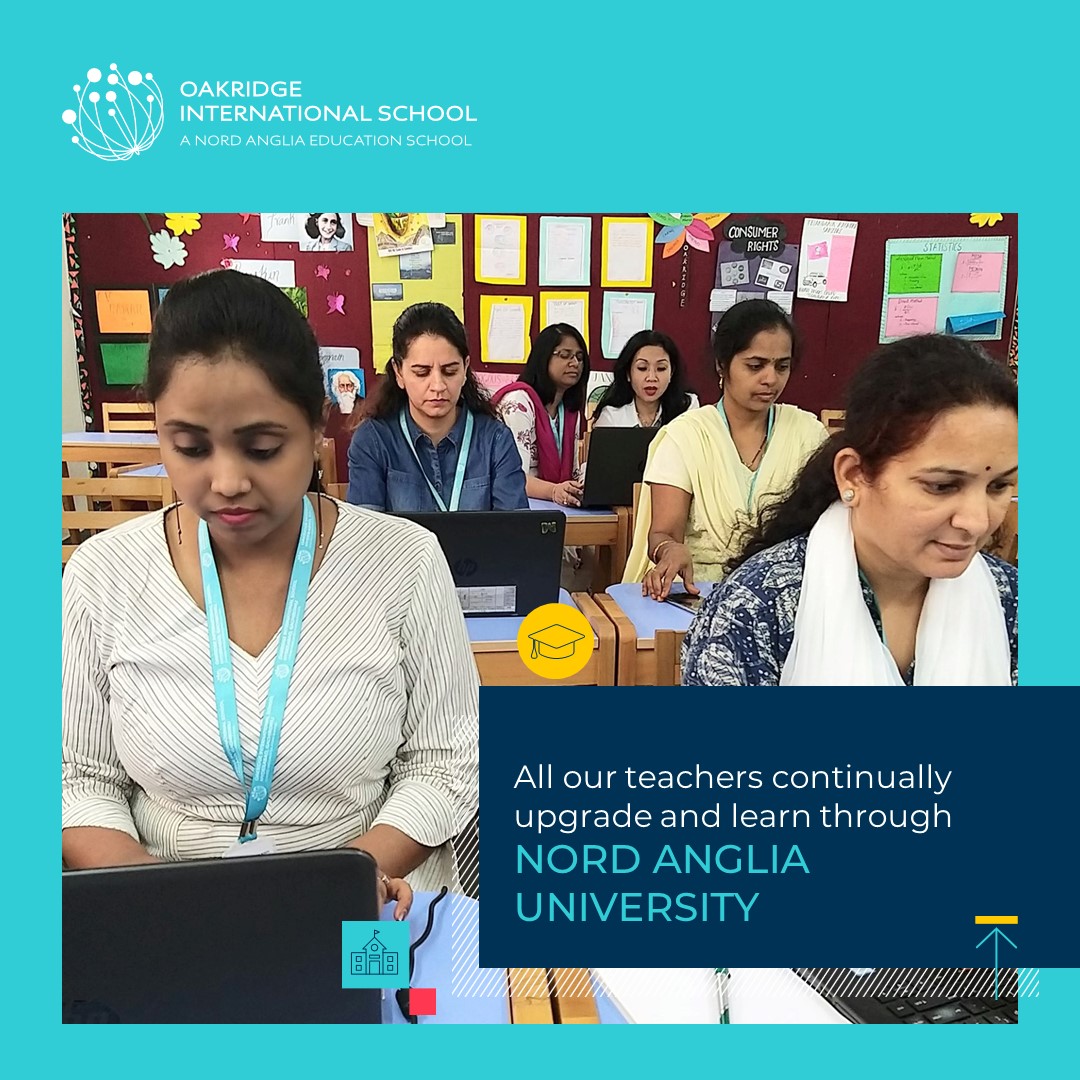 learnois's tweet image. #LearningForEveryone

All our teachers continually upgrade and learn via #NordAngliaUniversity – A #professionaldevelopment platform that contains thousands of resources, latest updates, and course content from the teaching world. #NordAngliaEducation #OakridgeInternationalSchool