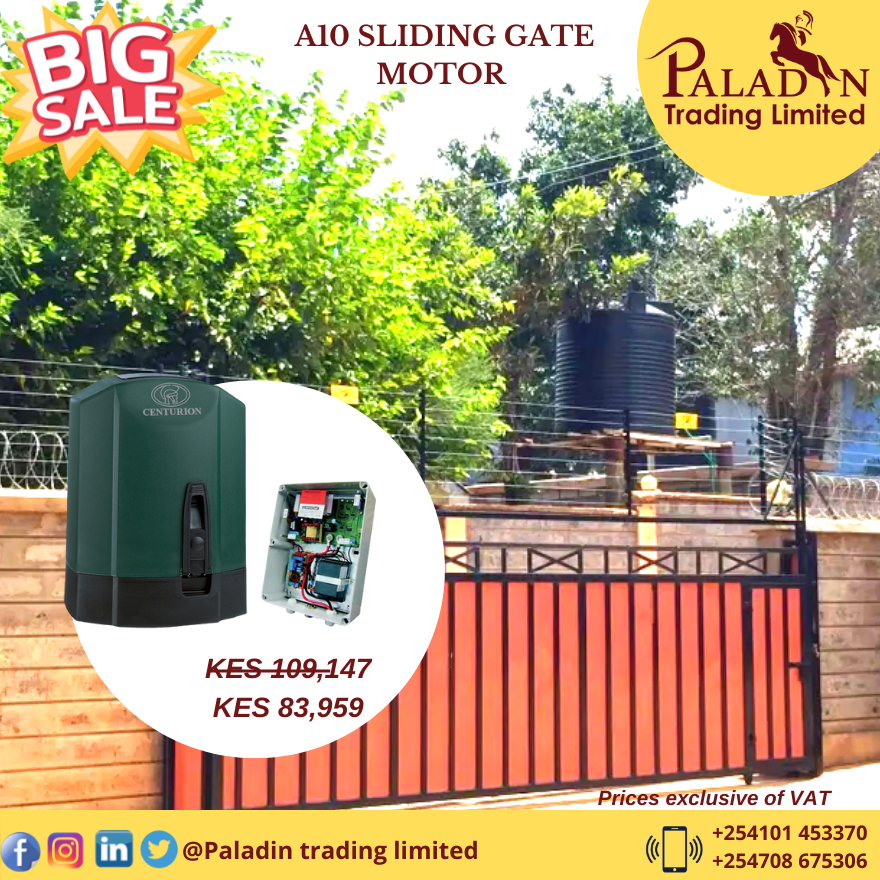 paladin_trading's tweet photo. Get amazing deals on the automatic choice for commercial and industrial applications. #automatedgates #paladintrading #securitysystems #gateautomation #secureyourpremises #amazingdeals #salespromo #newoffers #Welcometokenya https://t.co/qi3zgiOOd9