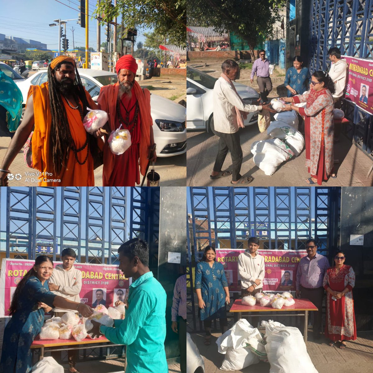 ClubMoradabad's tweet photo. दीपावली के शुभ अवसर पर 24/10/2022 की सुबह रोटरी क्लब मुरादाबाद सेन्ट्रल ने गरीब परिवारों को दीपावली मनाने के लिए खील, बताशे, मिठाई, मोमबत्ती, क्रैकर्स, पटाखे आदि वस्तुएं वितरित की थी ताकि जो परिवार स्वयं दीपावली से संबंधित उक्त वस्तुएं न क्रय कर पा रहे हों वे भी त्यौहार मना सकें। https://t.co/DSLJJGFLEB