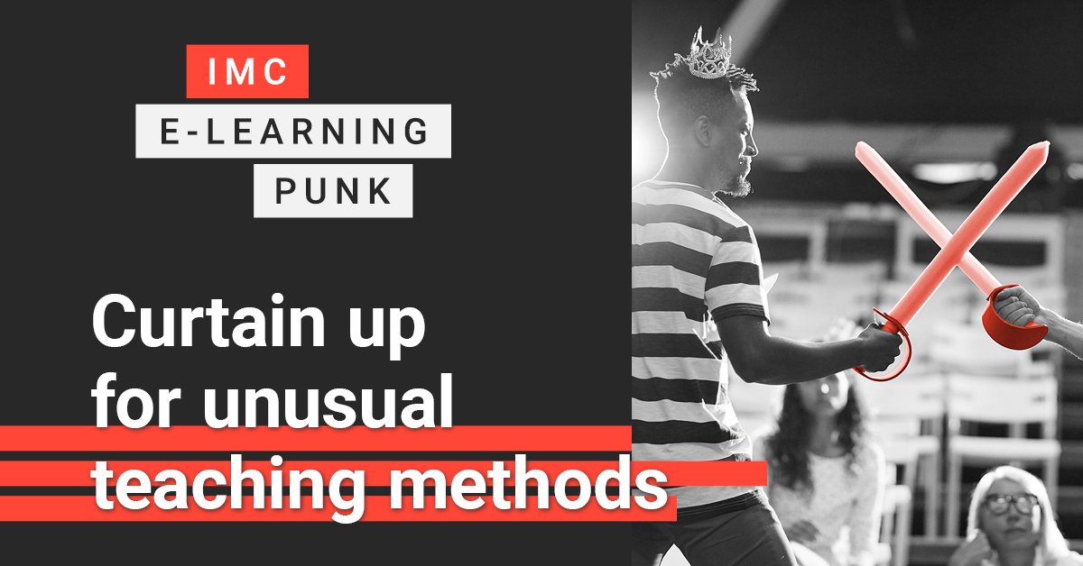 Have you heard of the principle "Yes, and..."? It's a pretty good tool for creative processes or #brainstormings🧠But you have to learn it. And the best way to do that is with a method from #ImprovTheatre🎭Click here to find out👉 imclearning.net/3Syf9Xu
#WeEmpower #ELearningPunk
