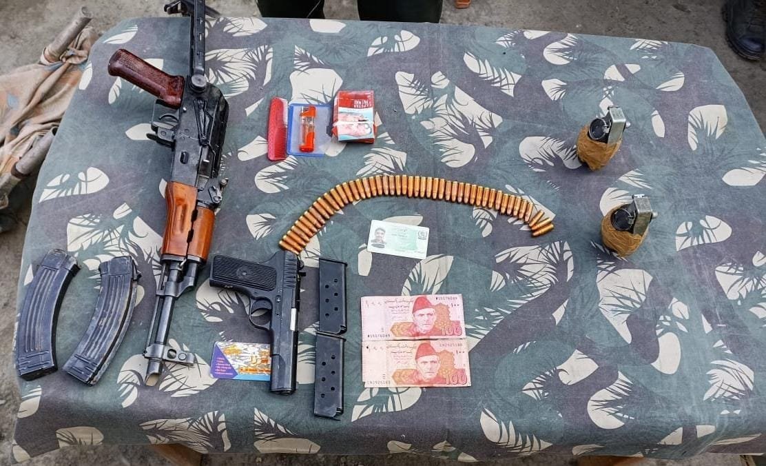 One terrorist killed in Sudpora near LoC in Kupwara. Incriminating materials including arms and ammunition recovered: Jammu and Kashmir Police | reported by news agency ANI