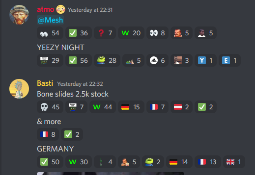 EscapeNotify's tweet image. Hundreds of pairs secured last night on Mesh 👑

Of course we&apos;re providing early information for all upcoming Mesh drops as well. 😈🐐

Success speaks for itself 🥶

1x RENEWAL 
JUST RT + LIKE🤯