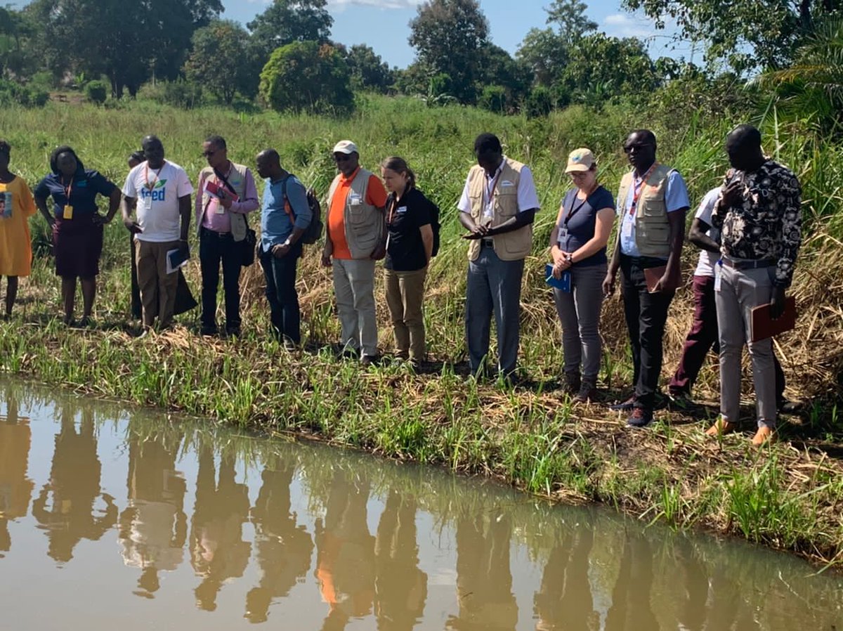 CanSouthSudan's tweet photo. Canada 🇨🇦 in partnership with World Vision, CARE &amp; War Child Canada in collaboration with the South Sudan’s Ministry of Agric visited Canada’s funded FEED II projects in Yambio, WES. https://t.co/yZZOI3UGhQ
