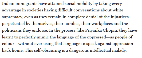 Scathing column by @VidyaKrishnan. Would be curious to read an updated version after the events this week in the UK.