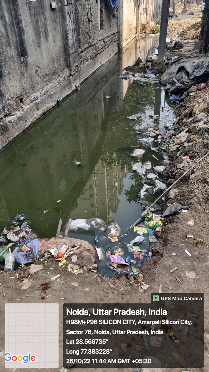 DeepakKumarGBN's tweet photo. Dengue, Malaria and Chicken gunia source created by Noida Authority outside Silicon City, Sector 76 @CeoNoida @noida_authority @ASCAOAPH1 @FONAA_GBN @nefowaoffice @myogioffice @myogiadityanath @dmgbnagar @DeptGbn https://t.co/yopRCowWE7