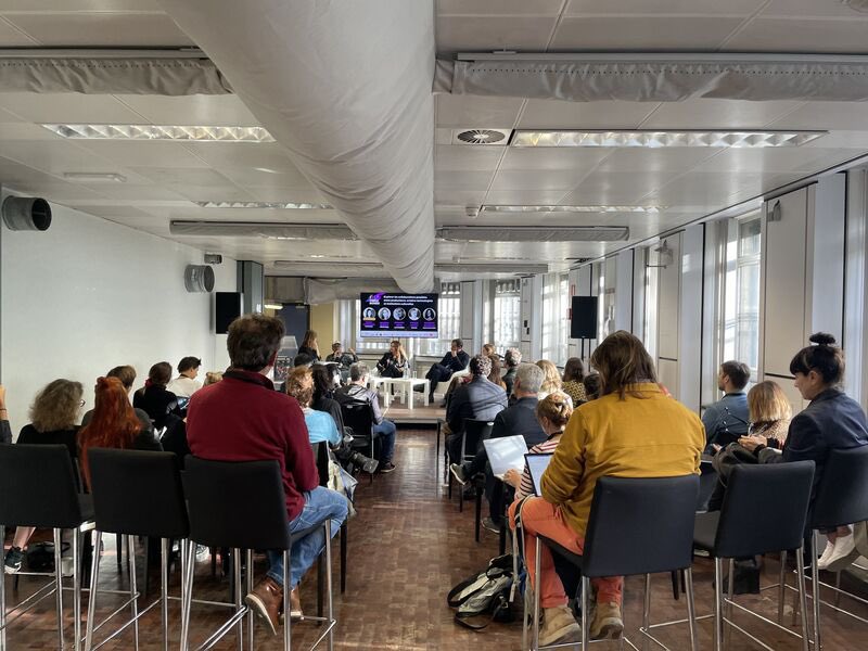 ofqj_france's tweet photo. Lancement de la mission #entreprendredanslaculture en #Belgique avec une journée de découverte du showcase France VR organisée par @AmbassFranceBel et deux journées dédiées à la découverte de l’écosystème des #ICC au #grandhospice #FranceKikk2022 https://t.co/KHn50HQ048