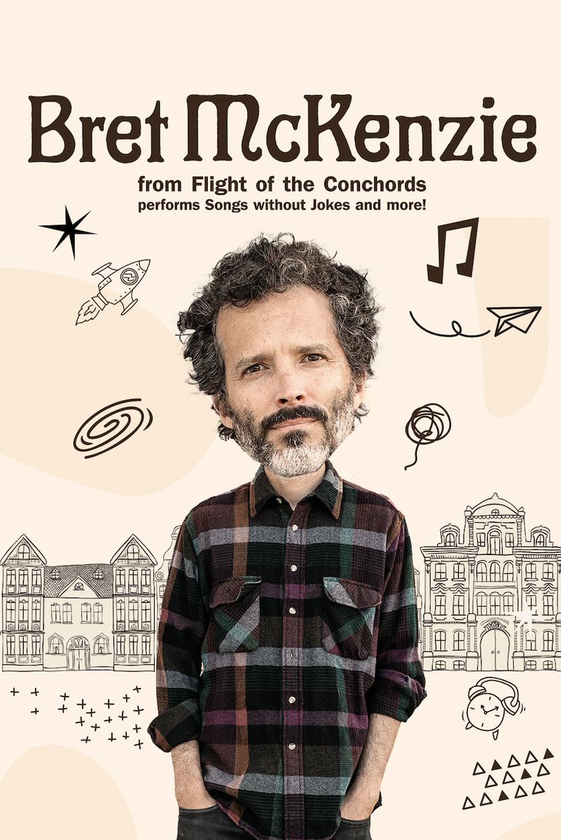 Tickets for Bret's show here: bretmckenzie.co.nz