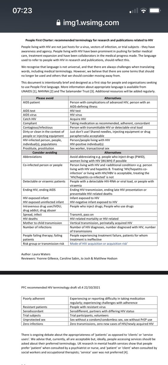 BhamFTCI's tweet photo. We call on all journalists working with us to adopt the @PeopleFirst_HIV  recommendations on the use of language when reporting on #HIV  (it could equally apply to #ViralHepatitis #TB 
Poorly chosen words  can consolidate historical views &amp; attitudes Perpetuate #stigma https://t.co/7WuAMcAvmi