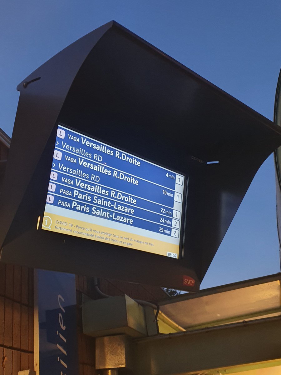 jijems's tweet photo. @LIGNEL_sncf Arrivee a 8h, train de 8h04 supprimé. On a largement dépassé les 2trains sur 3 la je crois, 1/4 serai plus objectif. #liers #greveprolongee https://t.co/XCBuBKkRcp