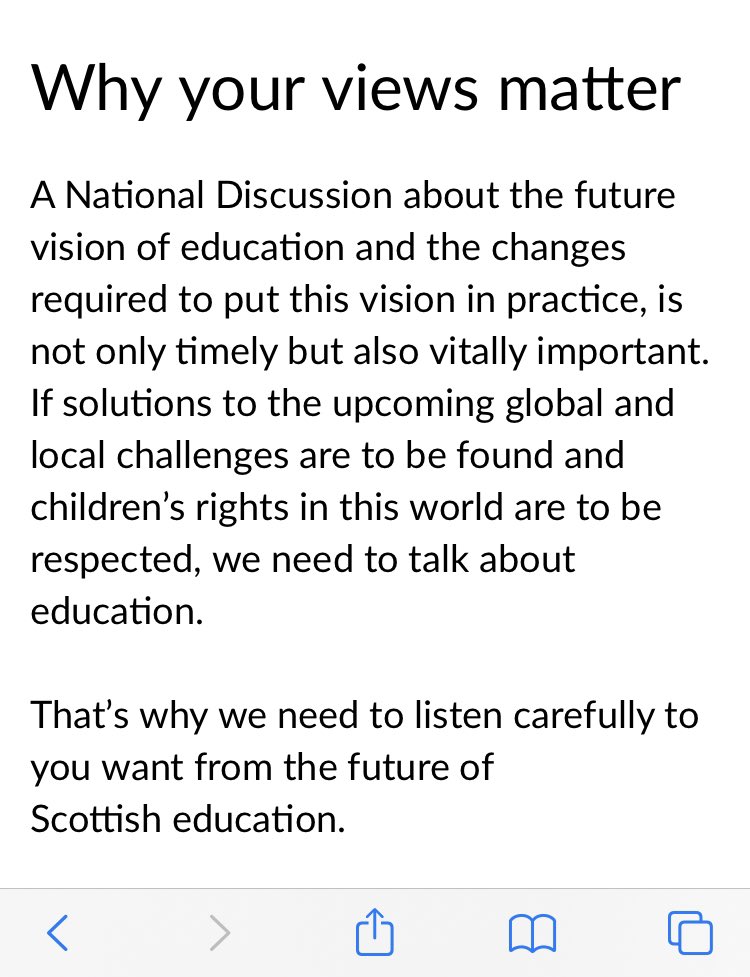 Have your say, get involved. consult.gov.scot/learning-direc… #TalkScottishEducation
