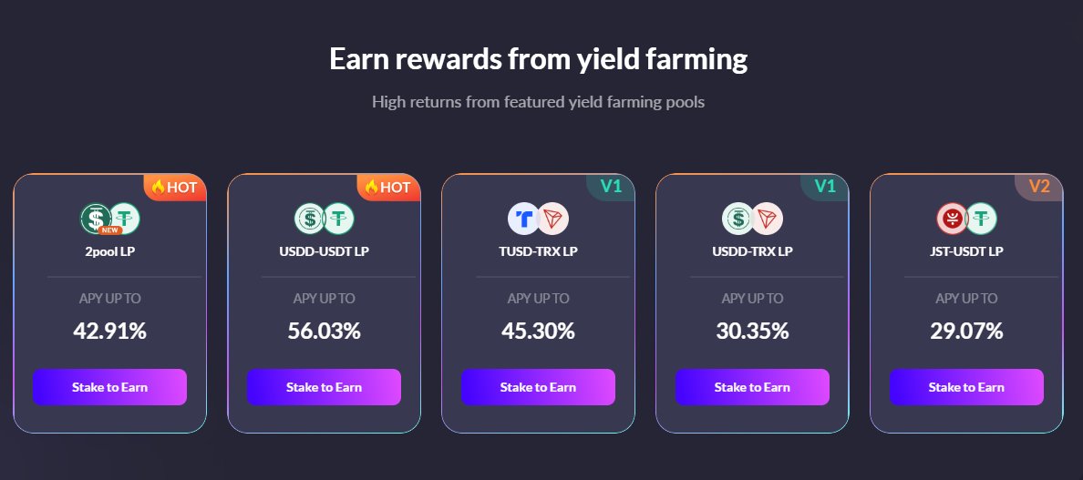 OfficialSUNio's tweet photo. ✨Stake on #SUN Ecosystem to earn a safe&amp;high reward

🔸#2pool LP (Fixed+Flexible) APY up to 42%
🔸#USDD-USDT LP V2 (Fixed+Flexible) APY up to 56%
 
Go with your #stablecoin and start earning at: https://t.co/KFtGKsS4xB🌞 https://t.co/guz4q0RSVJ
