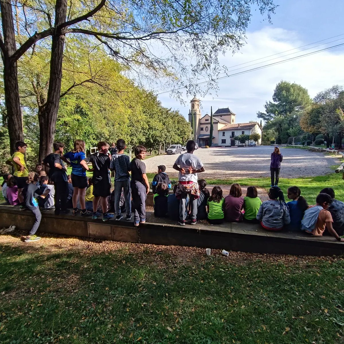 Matí de cursa d'orientació a Rocaprevera 🗺️📍

#orientació #cinquè