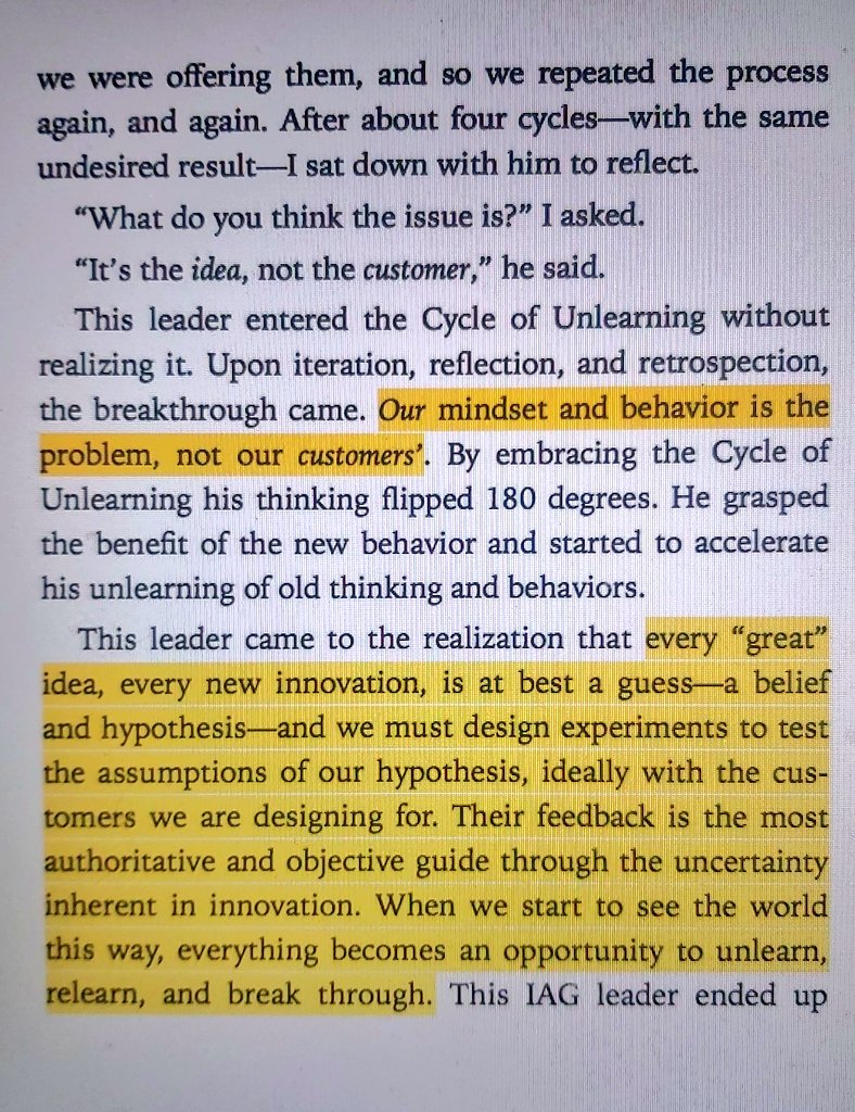"Our #mindset and #behavior are the problem, not our #customers !"
- <a href="/barryoreilly/">Barry O'Reilly</a> #unlearn