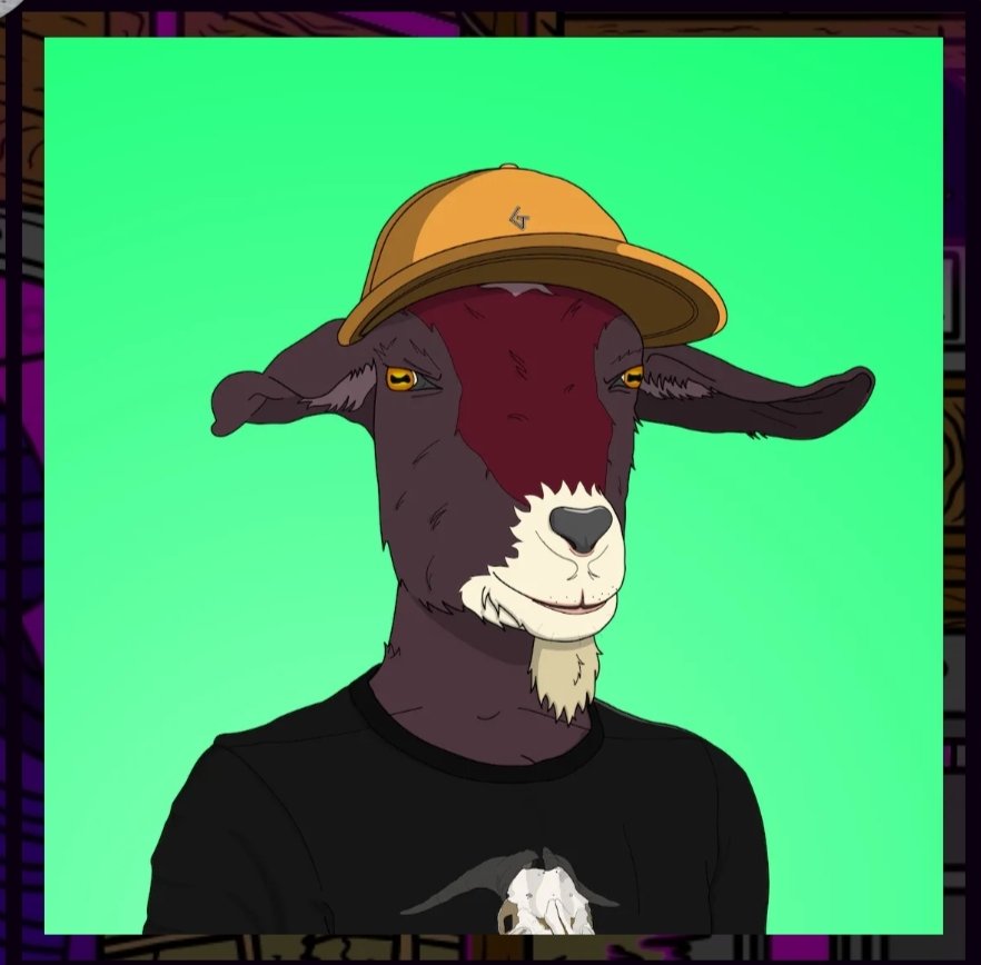 ByronikM's tweet photo. @adaGOATS just minted this one
#GoatsFollowGoats https://t.co/QHfF2rTKgz