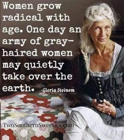 See? I'm not 'going grey'...

I'm PREPARING FOR BATTLE! ⚔😆