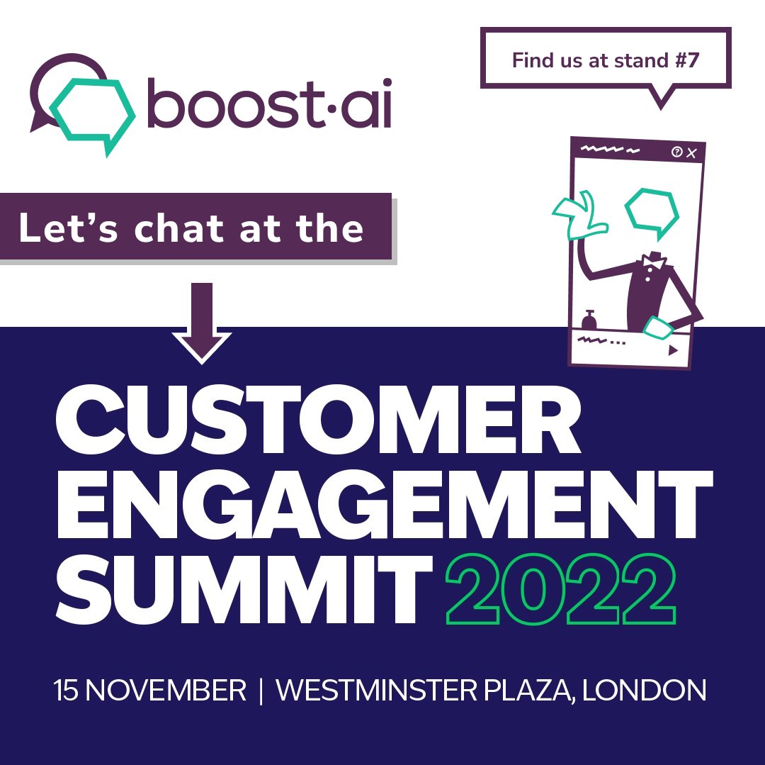 Heading to the #CustomerEngagementSummit next month? Let’s catch up - find us at Stand 7☕