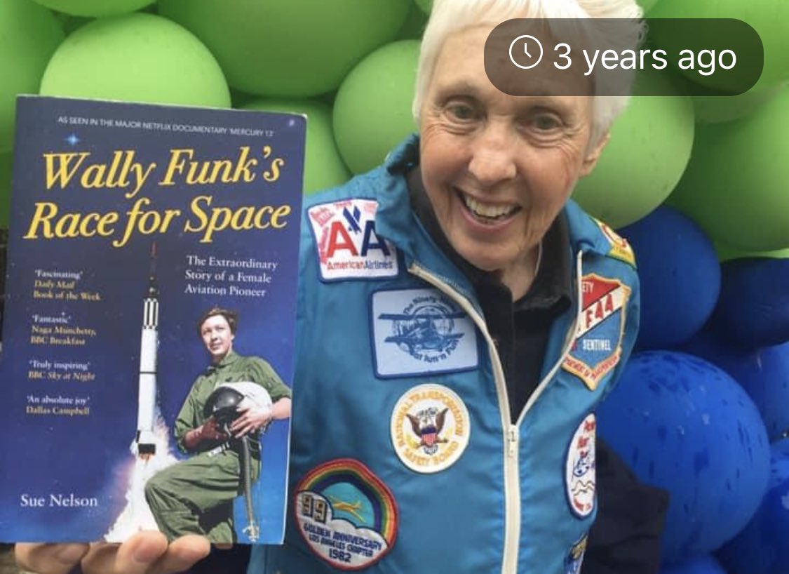 Three years ago the paperback of <a href="/WallyFunksSpace/">WallyFunksRaceforSpace</a> (and Wally) hit the UK. Today I’m heading to Leeds to attend a musical workshop with <a href="/helenarney/">Helen Arney</a> and <a href="/LeedsDrama/">Leeds Conservatoire School of Drama</a> students on women and space. Doing what you love leads to wonderful adventures 🙂