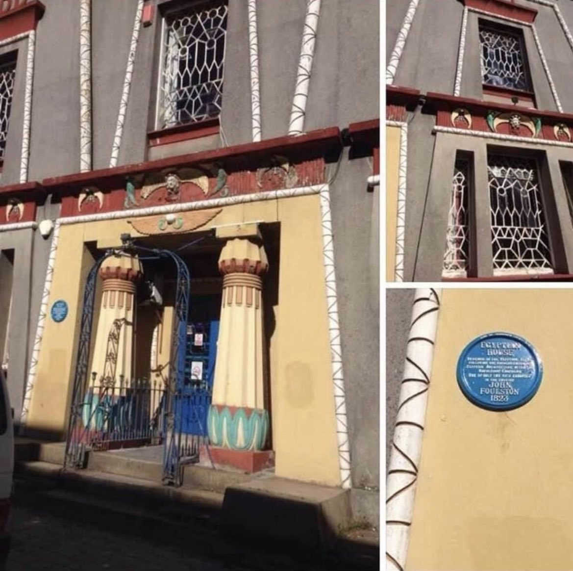 Good morning!
The Egyptian House at Devonport.