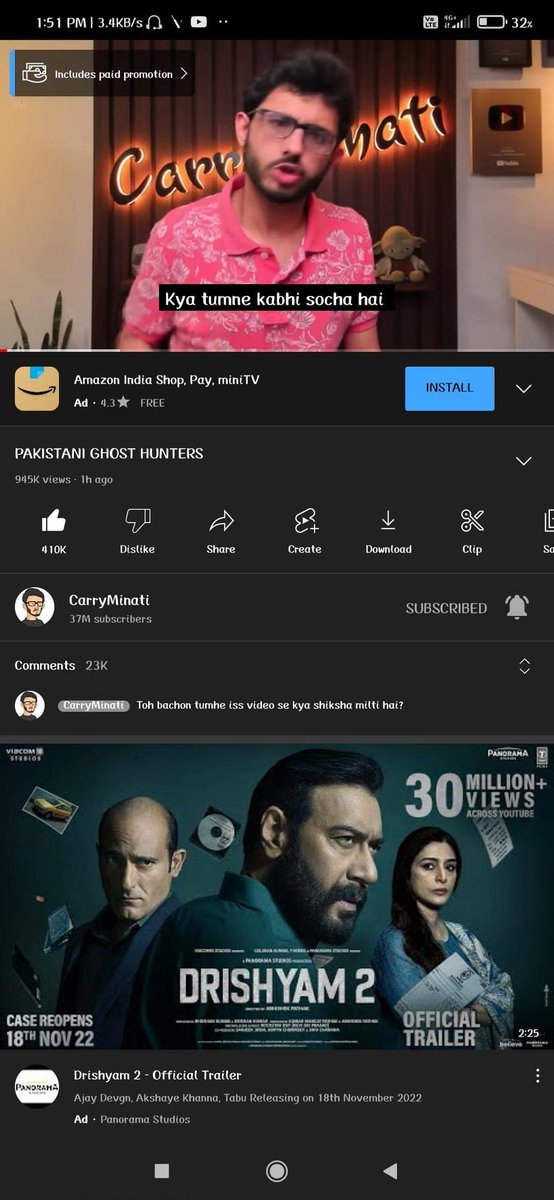 Lyrical_Gaawd's tweet photo. Carryminati Ke Views Stuck Nhi Hue 37M Subs Lekin @realkrsna Ke Hogye 🤡
#awaam #awaamtilltheend #awaamforsale #everysongissame #samelyrics #sameflow Aur Sirf Badi Badi Baatein https://t.co/ZtASer3lv6