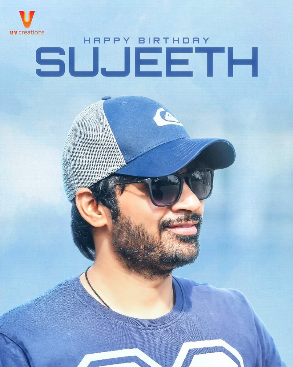 Wishing our most talented & Dynamic director @sujeethsign a very Happy Birthday 💐🎂. Best wishes for your upcoming projects. #HBDSujeeth