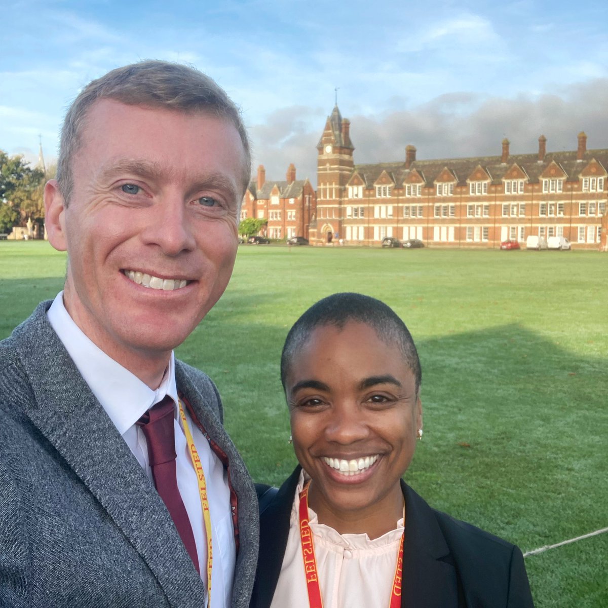 Excited to introduce Dr Robin Hancock, who will driving the Global Education Department forward when I depart Felsted next month.

Robin is joining Felsted from Packer Collegiate Institute in NYC. So wonderful to have Robin here w/ us &amp; to welcome her to the Felsted community!