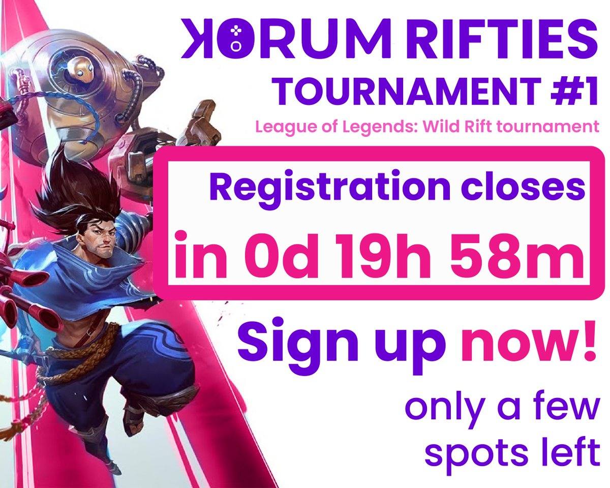Korumdotio's tweet photo. It's now or never! 🔥🕰️🔥

Sign up for the Korum Rifties Tournament #1 
https://t.co/DBiVl6pitV
Less than a day left to sign up! https://t.co/HpXg1xbe9E