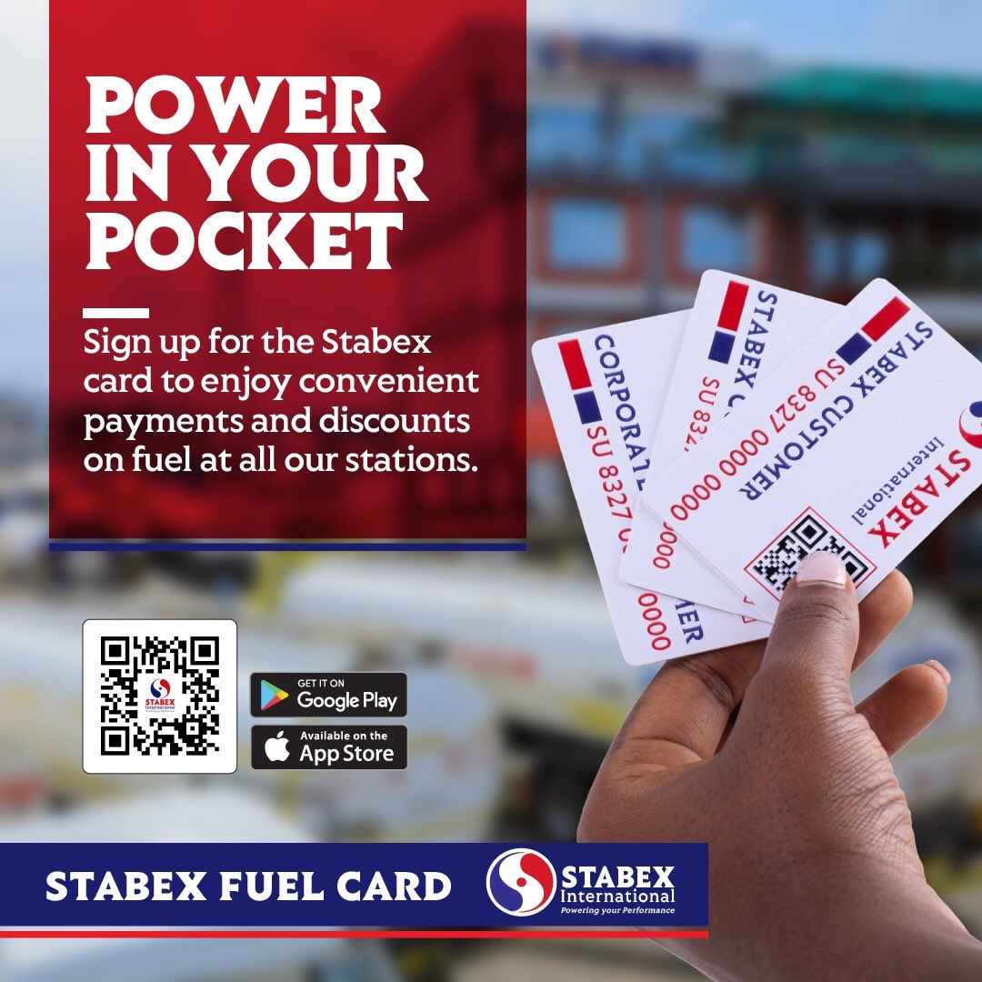 Stabex You’ve got power in your pocket! With the Stabex card, you can ...