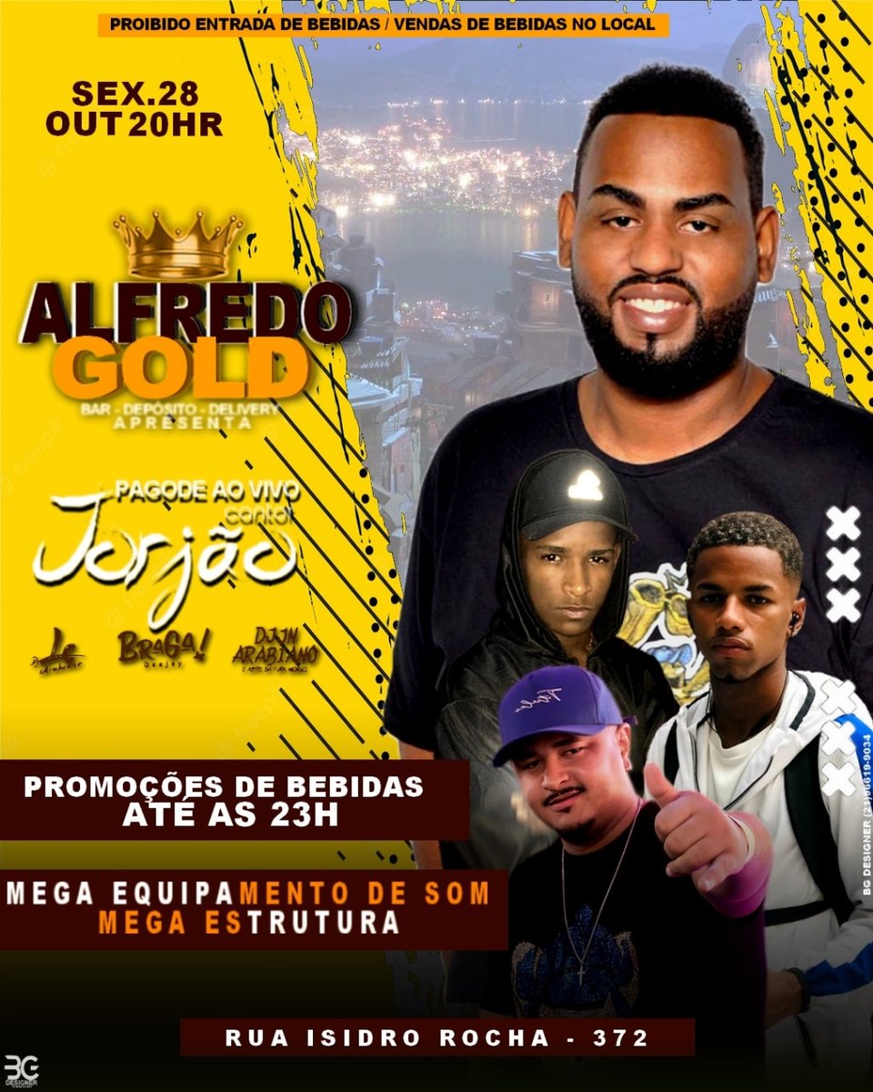 Toda sexta nosso pagode e DJs quebrando tudo nos intervalos 🍻🍺🥃 essa semana é especial comeca na sexta só acaba segunda feira kkkkkk🍾🍾🍾🍾