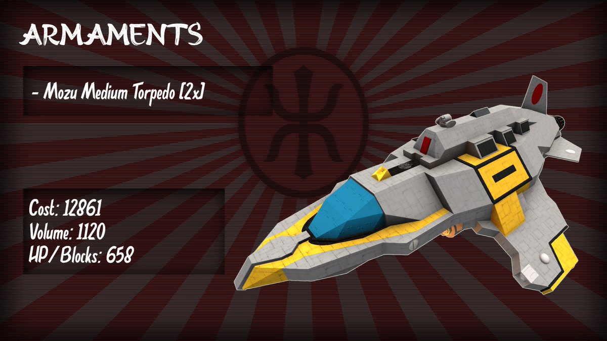 monklizard1's tweet photo. 4 weeks ago I released Naginata DD. This time a tiny submarine name Yari from Red Alert 3 So let start with Regular submarine before Upgraded version Feel free to look around
https://t.co/8ViqeicpHN

 #FromTheDepths https://t.co/JJ5mf56XCl