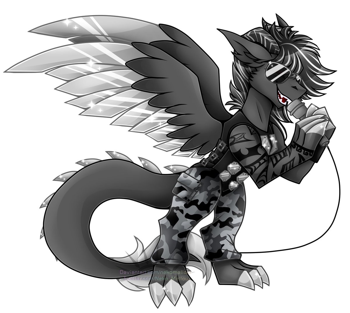 Metal9Wing's tweet photo. Love this Nightmare Night costume from @Neko_Mellow ! Thank you so much for doing this.
(Bonus point if you recognize who I dressed up as.) https://t.co/9Mdiu7KDxN