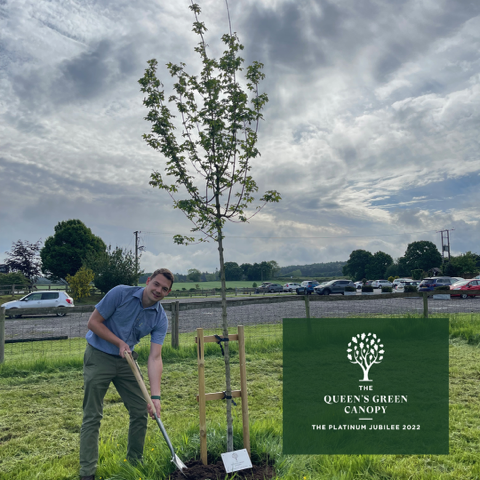 We're officially on The Queen's Green Canopy (QGC) map! 
This tree was planted as part of the Queen's Platinum Jubilee. We hope you'll be able to see it flourish in the years to come. 
#QueensGreenCanopy #plantatreeforthejubilee