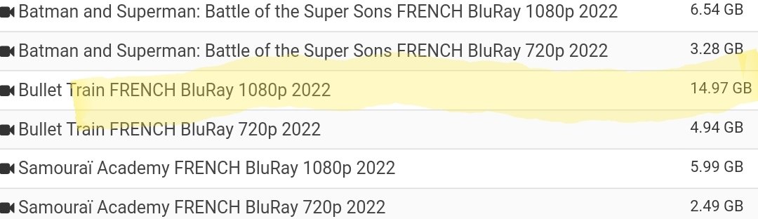uatuwatchen's tweet photo. @LeoDuffOff 188 go x 6 aux fait le plaint.
Télécharge des films collectot sur torrent9 en version bluray je te garantie que tu fais le plein en moin de 6 mois https://t.co/UGyjaagcBY