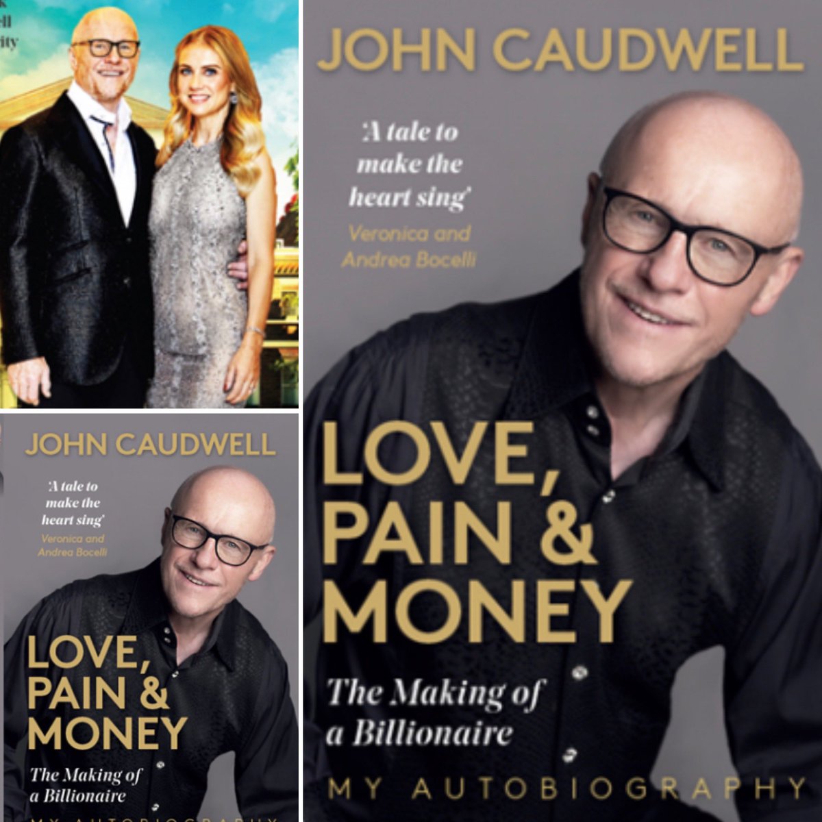 Life story and bussines success steps of my wonderful man @johncaudwell ❤️ You can get the book on @amazon now! #johncaudwell #autobiography #bussiness #lifestory #success #amazon #love #pain #money