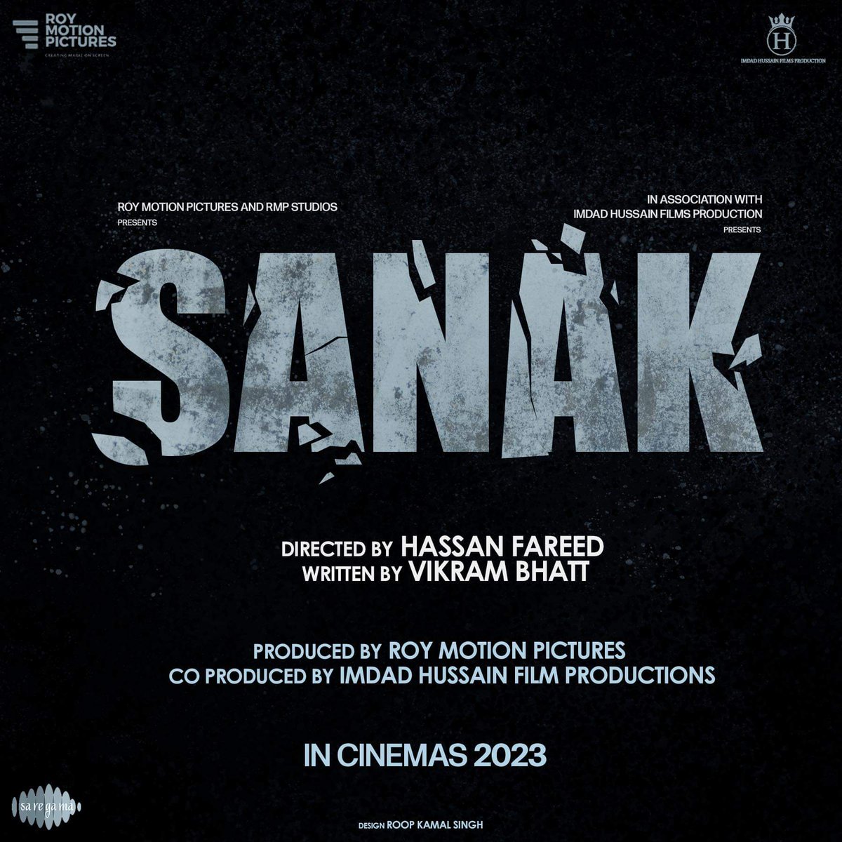 Attention! ANNOUNCEMENT ⚠️ #SANAK releasing in theatres 2023   ‘Filming Now’  #HassanFareed #ShyraaRoy #RoyMotionPictures #Saregamapa #ImdadHussainFilms #Sanak #PakistaniFilms #Featurethriller #VikramBhatt #RMPStudios #IHPProductions #InCinemas2023