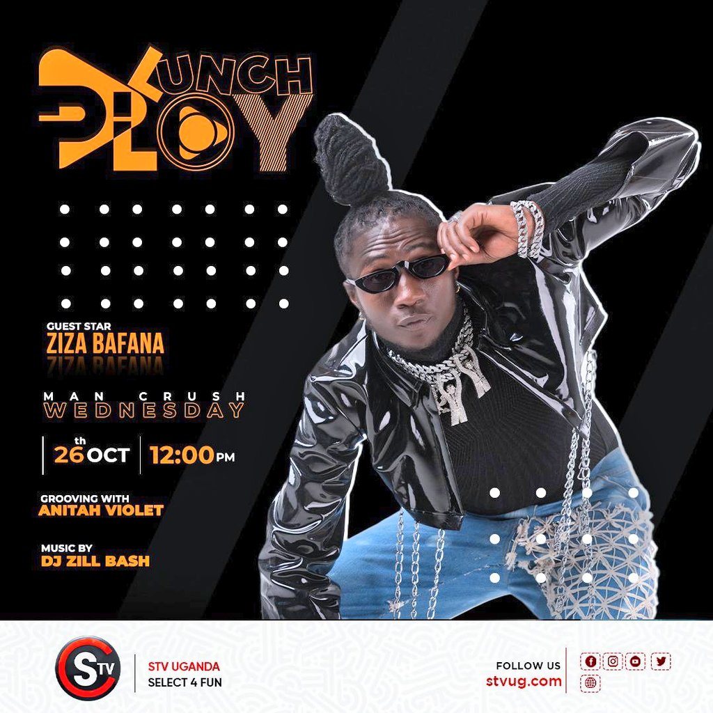 ZizaBafanaUg's tweet photo. Yes! Catch me Live on @STVUganda1 #lunchplayđđ
#okabilakiđ„đ„ https://t.co/VClKNARuVs