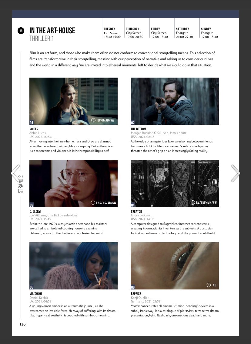 We are getting excited for <a href="/ASFFest/">AestheticaFilmFest</a> next week! 
If you are there come and see our film VIA[DOLO]!
<a href="/essex_film/">ESSEX FILM COLLECTIVE</a>