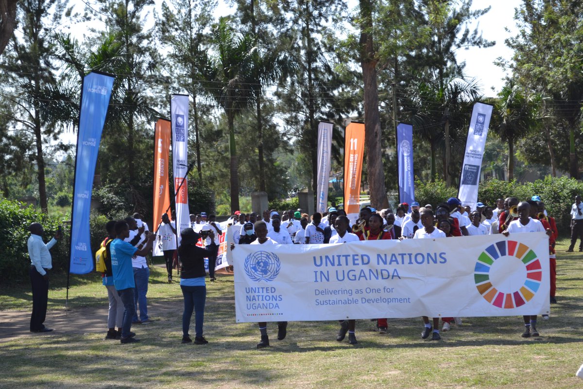 UNFPAUganda's tweet photo. @UNFPAUganda is proud to join @UNinUganda family to commemorate @UN Day in Mbarara city.
#UNDayUg22
#GlobalGoals
#DeliveringAsOneUN https://t.co/CiZvcpeGbj