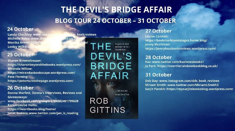 Today I’m sharing my review as part of the #BlogTour 😈 #TheDevilsBridgeAffair @Gittins2Rob A scandal in a small town, where legend says the devil himself walks amongst the residents. Thank you as always to the fabulous @HobeckBooks twoheadsarebetterthanone.home.blog/2022/10/22/the…
