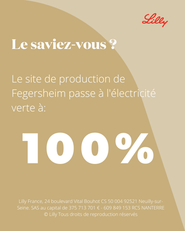 Notre site de production de Fegersheim passe maintenant à 100% d'électricité verte grâce à l'installation de 20 000 mètres carrés supplémentaires de #panneauxsolaires ☀️  
👉 Cette initiative s'inscrit dans le cadre de notre ambition 0 carbone ! 
#RSE #TransitionEnergetique