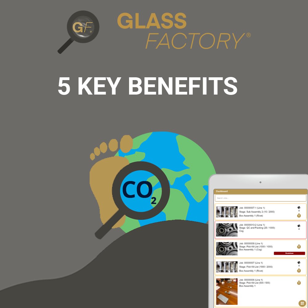glassfactoryapp's tweet photo. By design, the Glass Factory® can be configured regardless of process and enables shop floor and supply chain transparency of 5 key operational performance areas regardless of industry. These are;

How Many?
How Long?
How Good?
Where's my Order now?
When's my Order arriving? https://t.co/ADUynYIYwT
