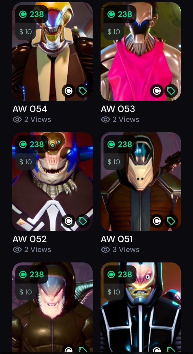 New Drop Another World NFTs Gen 2
link web.curate.style/profile/000afd…

#curate #XCUR #NFTCommunity #NFTFam #nftart #NFTs #anotherworld #digitalart #DigitalArtists #nftcollectors #NFTCollection