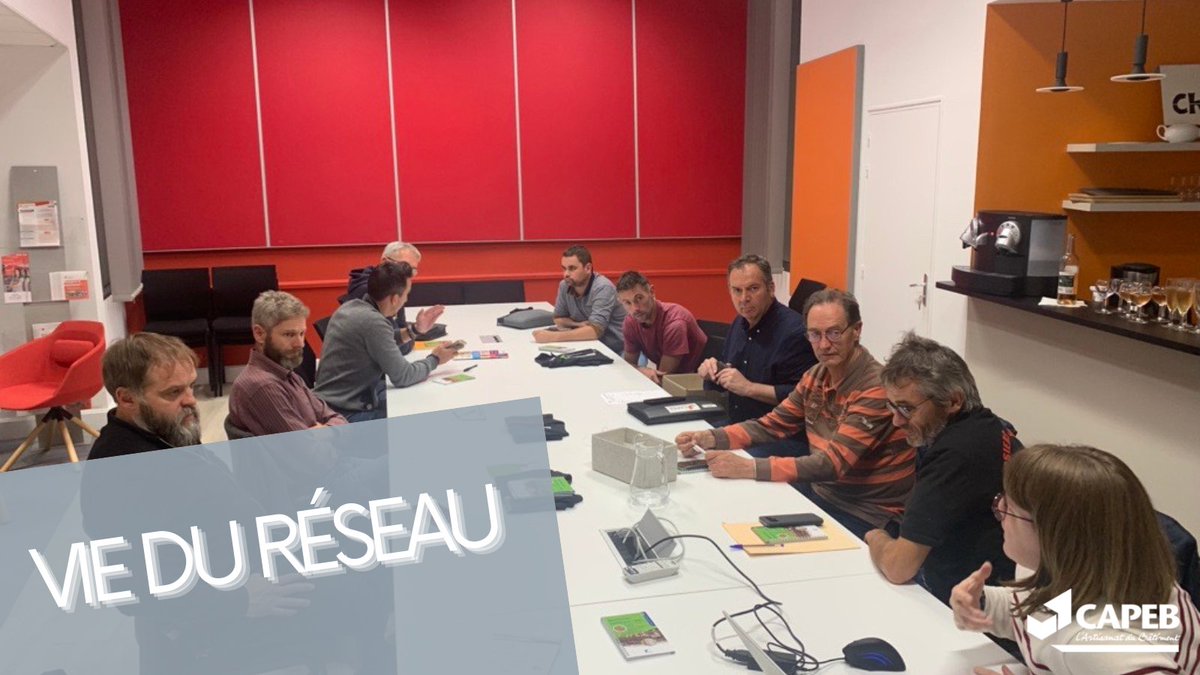 capeb_44's tweet photo. 🪵 Les charpentiers-menuisiers se sont retrouvés à la #CAPEB44 jeudi dernier. Au coeur des échanges : un rappel sur le fonctionnement de la section pro, le debrief des #JPC2022, la révision du DTU 36.2, un point agenda...
🗓️ Prochaine réunion prévue au 17/11. https://t.co/uZBRng1Pcm
